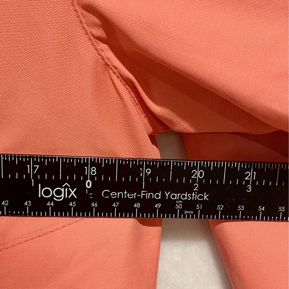 SwissTech Girls Size L 10-12 Orange/Coral Hooded Coat Zip-Up‎ * Outer Coat Only